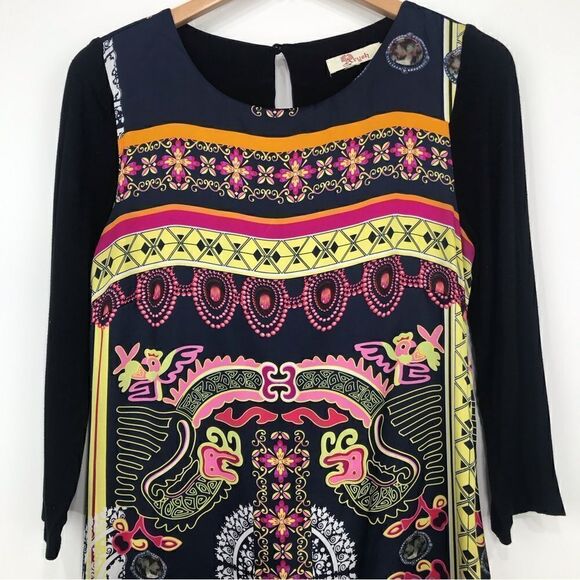 Aryeh Colorful Medallion Graphic Print Sheath Dress - Picture 2 of 16